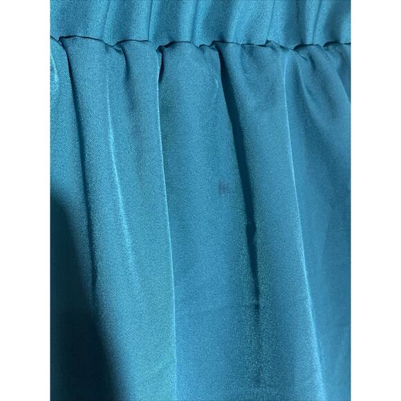 Womens Faux Wrap MIDI Dress Plus Size 3XL Teal maxi - Picture 4 of 7